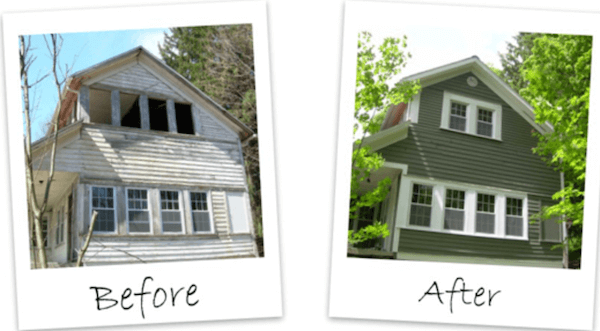 fix and flip before and after